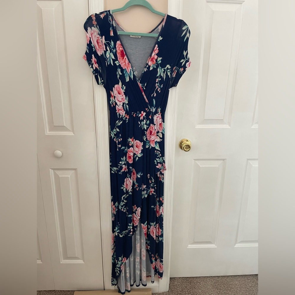 Boutique Hi-low Maci Wrap Dress Small